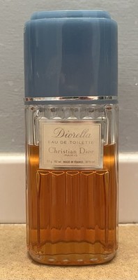 Discontinued DIORELLA Christian Dior EDT Spray 112 ml 3.79 Fl Oz Bottle Partial