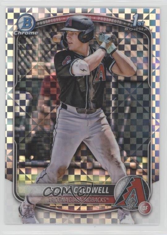 2025 Bowman Chrome Prospects X-Fractor Slade Caldwell #BCP-21 1k4e