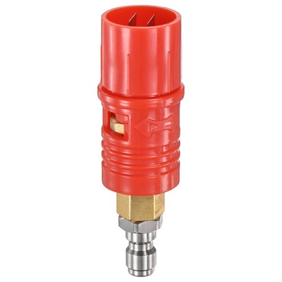 #ad 1 Pack Adjustable Pressure Washer Tip Spray Pattern 1.5mm Nozzle Red $18.80
