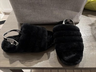 UGG Fluff Yeah Slippers Slip On Women s Size 4