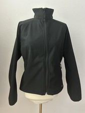 Vaude Jacke Softshelljacke Gr. 40 Schwarz Windprotect 100 Stehkragen Outdoor