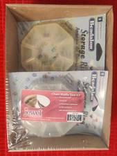 Beadalon Chain Maille Tool Kit Jewel School Mat,Beading Awl,Storage,Pliers NIP