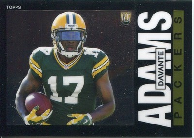 Topps Chrome Football 2014 1985 Set #5 Davante Adams - Green Bay Packers