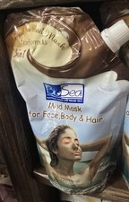 Bio Sea Dead Sea Mud Mask 3-in-1 Face Body Hair  Natural Mineral Spa Treatment