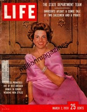 1959 Life March 2 - Princess Pignatelli; Kuwait; Sparticus; Cyprus Peace;AFL-CIO