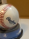 Mickey Tettleton Auto MLB Baseball Inscribed "90 Orioles" BAS Authentic Encased  — photo 6