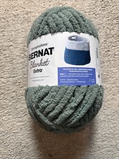 Smoky green Bernat Blanket Extra 10.5 Oz 97 Yards