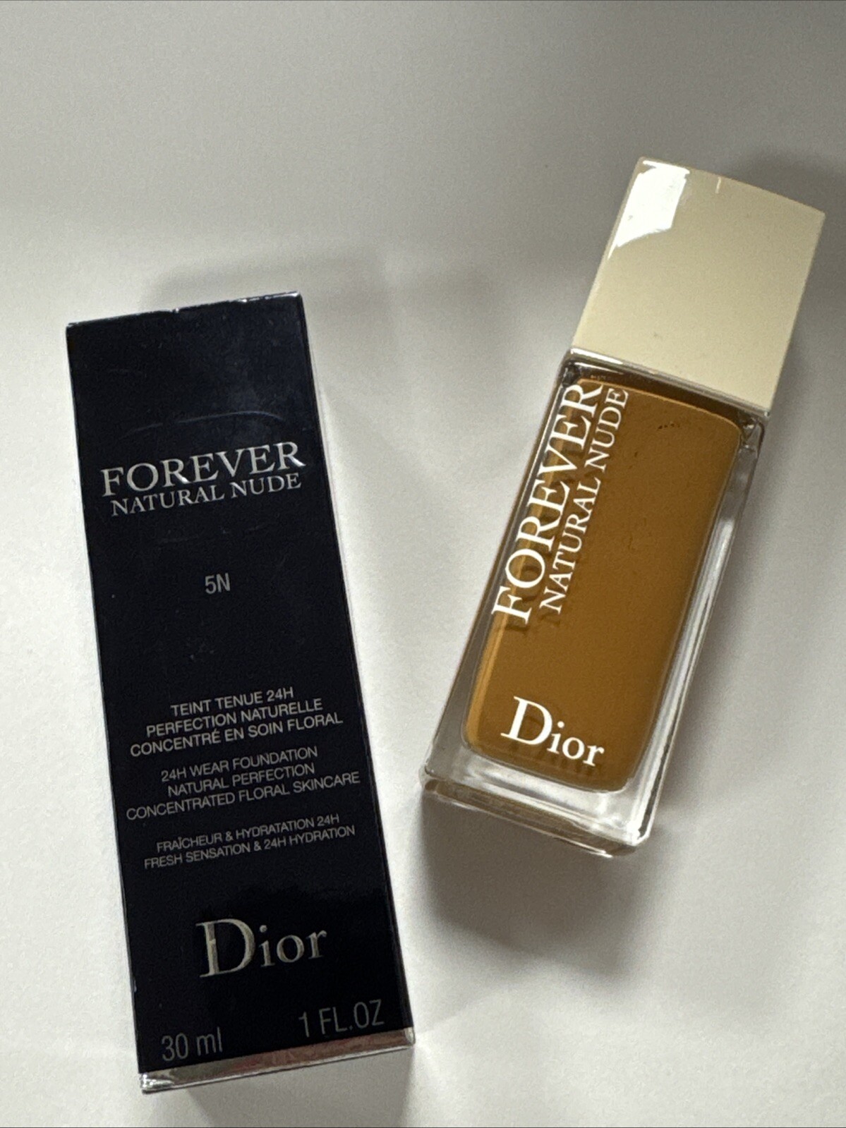DIOR Forever Natural Nude Foundation 30ml 5N - 30ml New