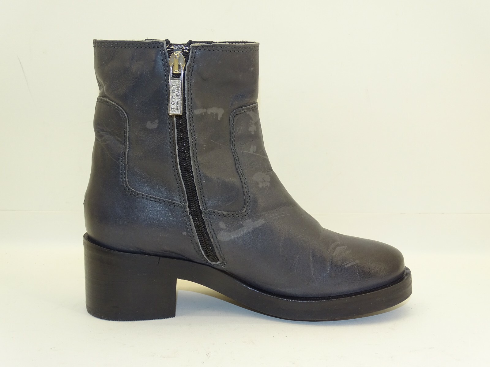 Tommy Hilfiger Essential Biker Boot Chelsea Boots Ankle Winter NEW 39 image 6