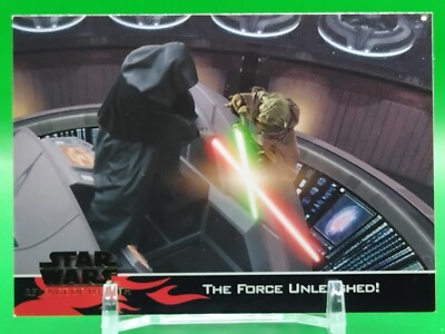 THE FORCE UNLEASHED Star Wars 2005 REVENGE OF THE SITH Card TCG Topps No.64