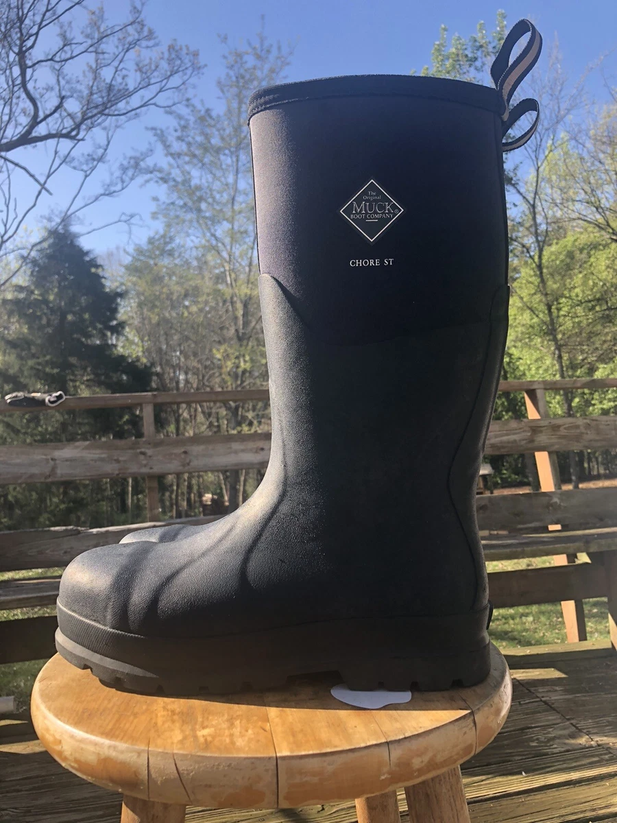 Muck boots chore classic deals men's rubber work boot