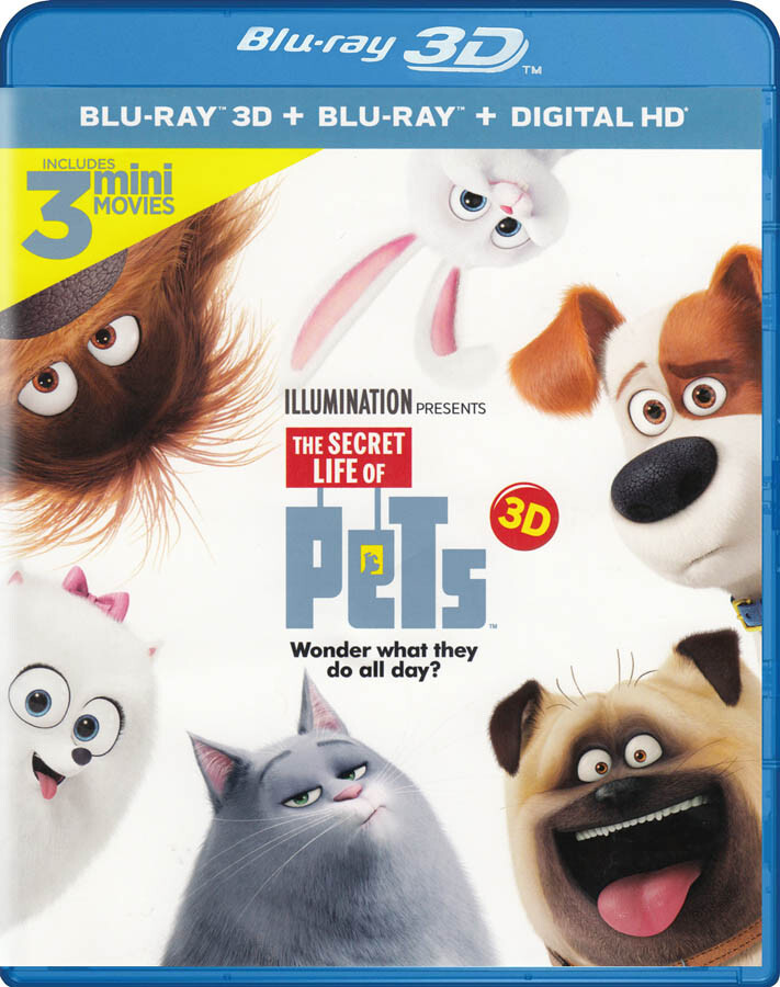 THE SECRET LIFE OF PETS 3D (BLU-RAY 3D + BLU-RAY + DIGITAL HD) (BLU-RA (BLU-RAY)