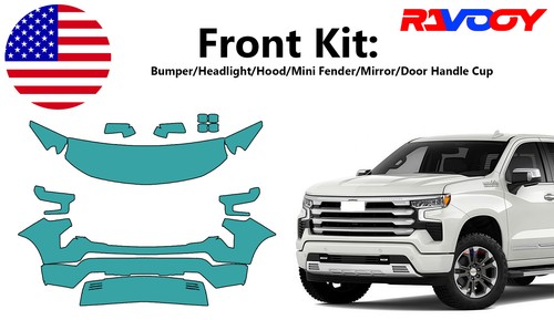 For Chevy Silverado 1500 High Country 2022-2025 Paint Protection Film PreCut PPF - Bild 1 von 7