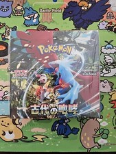 New Pokemon Ancient Roar Japanese sv4k Booster Box Factory Sealed Shrink