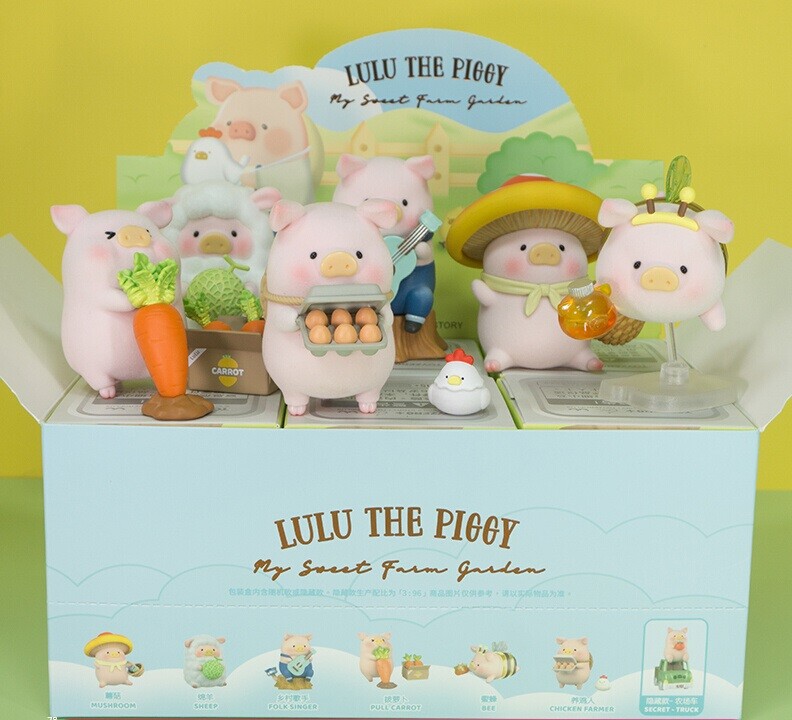 Lulu the Piggy フィギュア 3体セット 3点 子豚のLULU LULU THE PIGGY 3点セット Amazon.co.jp: 子