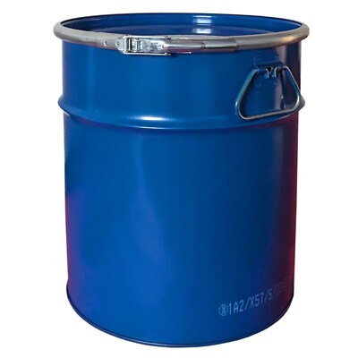 30 Liter Stahlfass Deckelfass Hobbock | Zyklon Absaugung | UN-Zulassung