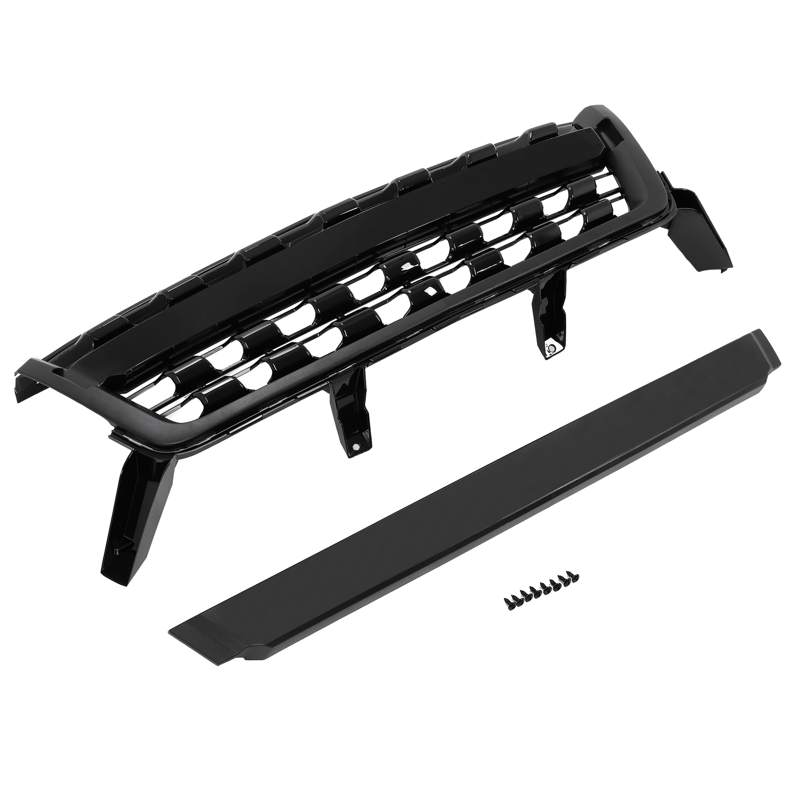 KUAFU Grill Upper Black For 201520 Chevy Chevrolet Colorado Front