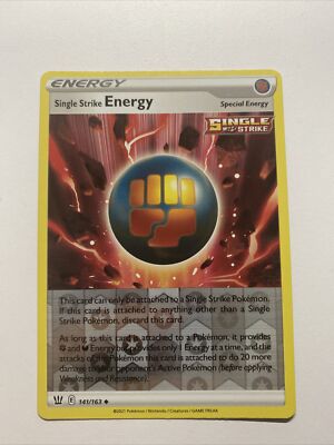 single strike pokemon card list Single Strike style (TCG)