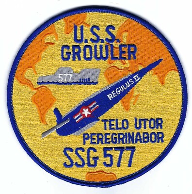 USS Growler SSG 577 - Regulas Missile II - 4.5 inch FE - BCP c7789