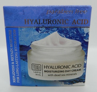 hyaluronic acid day cream with dead sea minerals