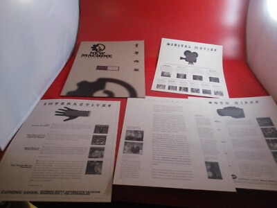 New Machine Publishing Press Kit Adult Movie Almanac Seymore Butts Nightwatch