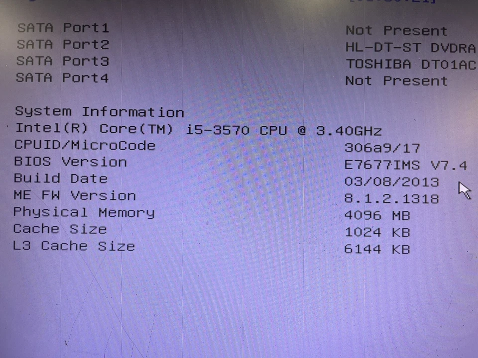 Scheda Madre MSI H61I-E35  completa MS-7677  mini scheda i5-3570 3,4 ghz + 4 GB - Immagine 3 di 3