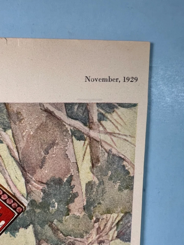 1929 Log Cabin Syrup Saturday Evening Post Advertisement - Image 2 of 2