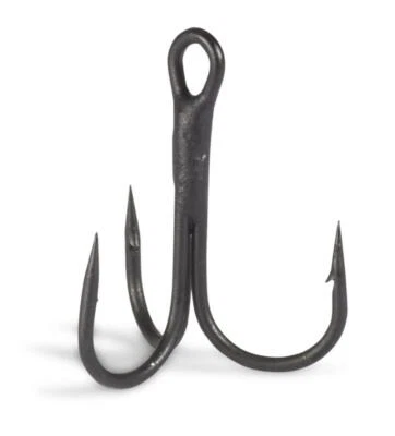 SAENGER X-Strong Camou Drillinge je 5 Stück Größe 8 - 8/0 Angelhaken schwarz - Bild 1 von 2