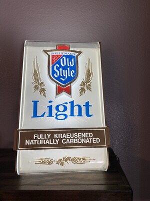 OLD STYLE BEER ライトサイン 照明 電飾 ヴィンテージ アメリカン OLD STYLE BEER ライトサイン – SK OLDIES