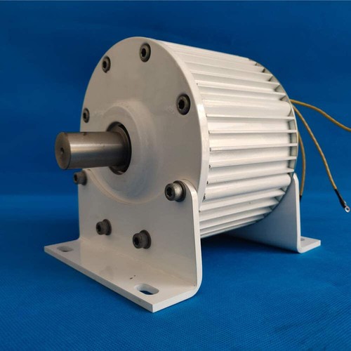 2000W 120V 220V Permanent Magnet Generator 3 Phase Synchronous Gearless Dynamo - Foto 26 di 26