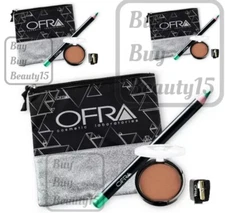 Ofra Glam N Go Makeup Bag 4 pc set New Limited Edition