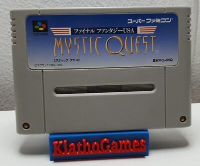 Mystic Quest JP Jap SNES NTSC Super Famicom   C7180