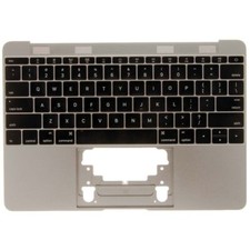 Top Case Keyboard Assembly for Apple MacBook 12" Early 2016-Mid 2017 Space Gray
