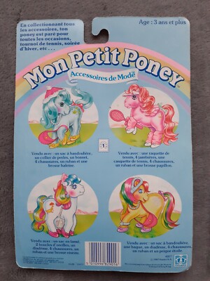 Accessoires Amusants Mon Petit Poney Mode #1 Little Pony Hasbro Vintage MLP A-21