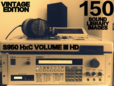 150 Akai S950 S1000 Sound Library Bilder für HxC Floppy Emulator - Band 3 