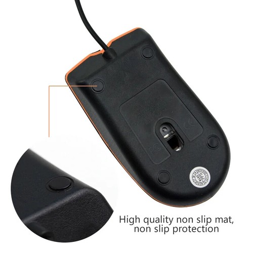 For M20 USB Wired Mini Mouse 1200 DPI Optical Mouse For Computer Laptop FT - Picture 2 of 14