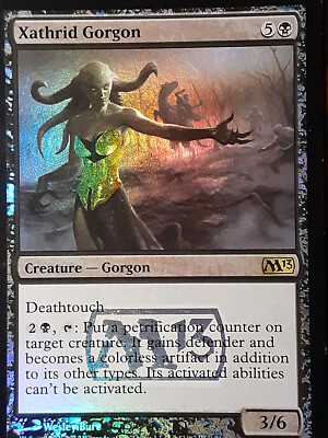 Xathrid Gorgon Prerelease FOIL , M13 , Light play , MTG , FREE