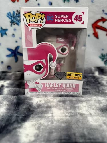 Funko Pop Harley Quinn Diamond Collection Hot Topic Exclusive