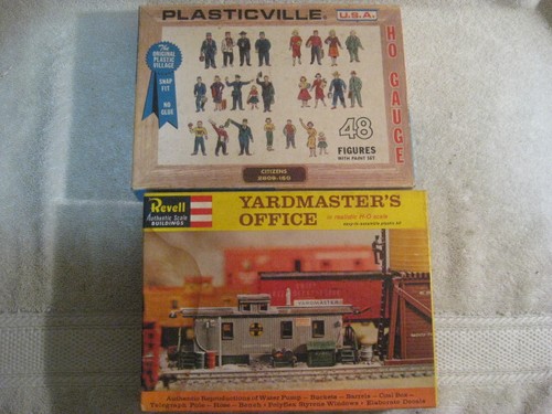 HO scale EMPTY Building kit Boxes - Lot Of 8 storage-signs-scenery - Picture 8 of 9