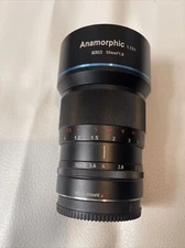 Sirui 50mm f/1.8 Anamorphic 1.33x Manual Lens for APS-C Micro 4/3, Black {67} -