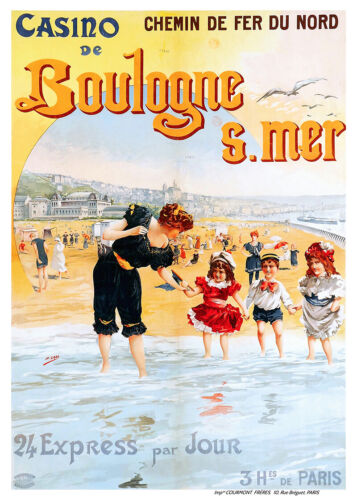 Affiche chemin de Nord - Boulogne-sur-Mer 5 - Bild 1 von 2