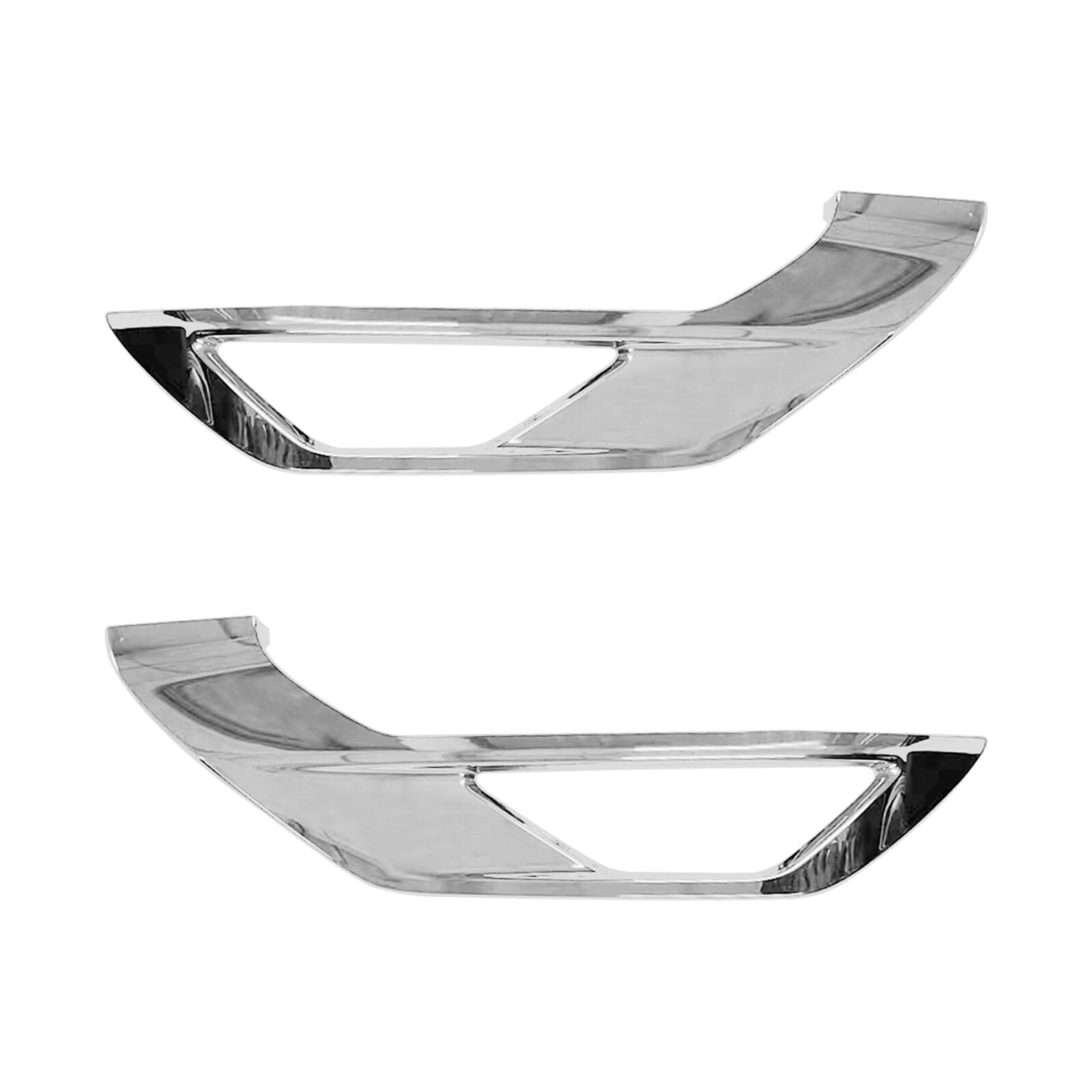 Front Bumper Cover & Grille & Fog Light Cover Kit For 22-23 Mitsubishi Outlander