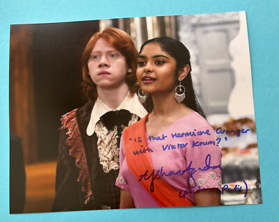 Afshan Azad   -  Harry Potter  -  signed, original Autogramm !!!