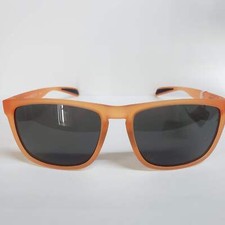 Bajio Calda Sunglasses-Small-Peach Glass Matte/Gray Polycarbonate