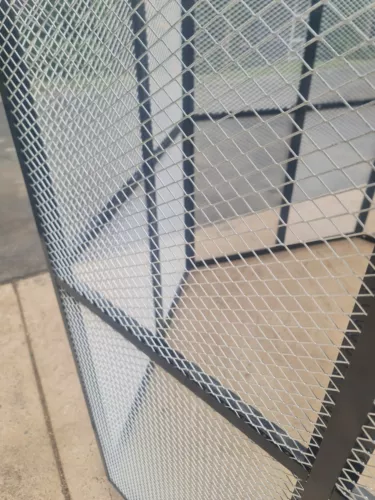 Canary Mesh Door Aluminium WHITE Bird Aviary Large Cage Pet Parrot Budgie - Picture 20 of 24