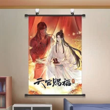 Anime Tian Guan Ci Fu Xie Lian Hua Cheng Hanging Scroll Wall Poster