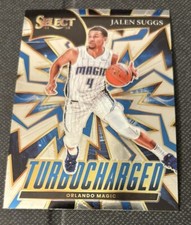 Jalen Suggs 2021-22 Panini Select Basketball Turbocharged Base Insert Card #2