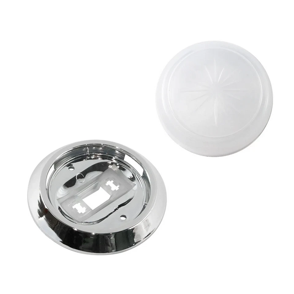 Car Round Dome Light Base & Lens For Chevrolet Nova Monte Vega 1971-1981 8732777 — 第 3/4 张图片