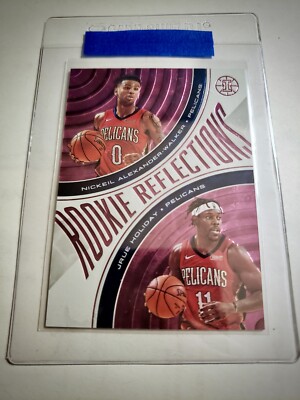 2019-20 Panini Illusions NICKEIL ALEXANDER-WALKER/JRUE HOLIDAY #8 Rookie Reflect