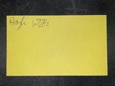 2022 CUBS: Hayden Wesneski, SIGNED 3x5 Card